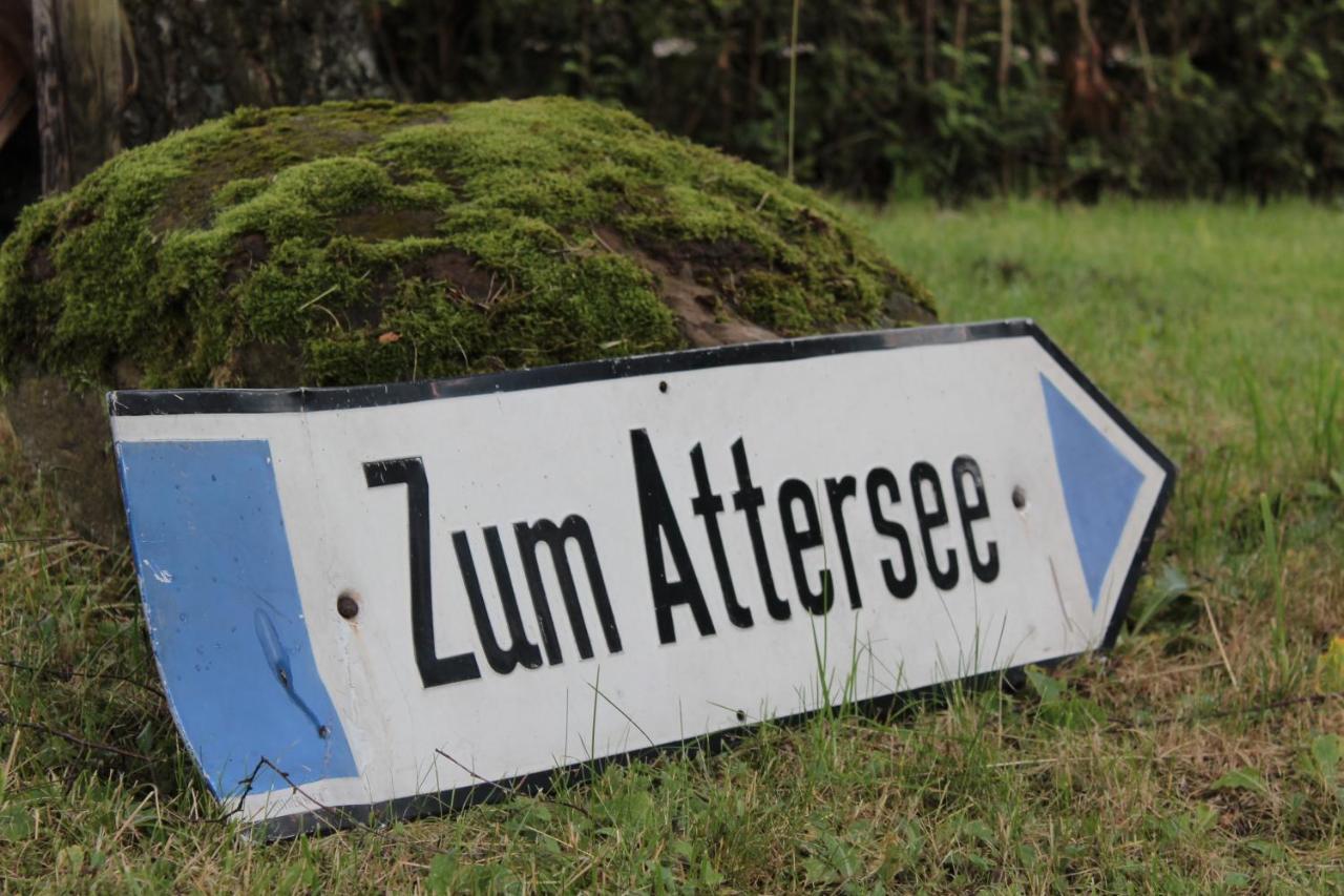 Ferienwohnungen Zum Attersee Lenzing Luaran gambar