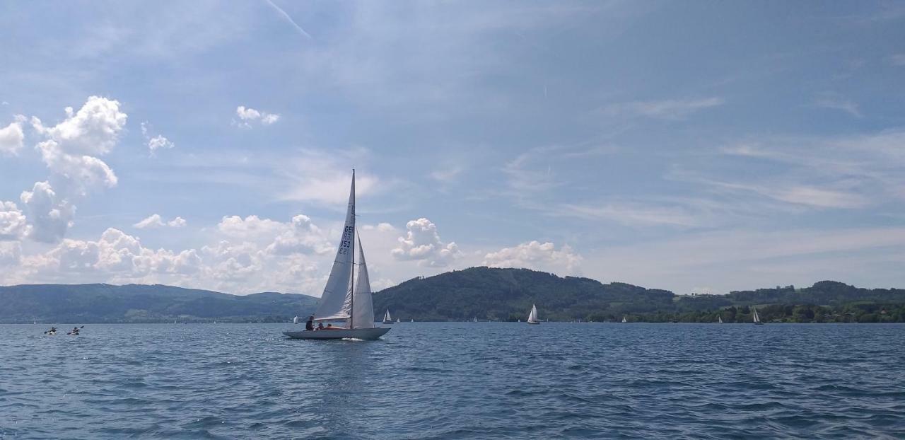 Ferienwohnungen Zum Attersee Lenzing Luaran gambar