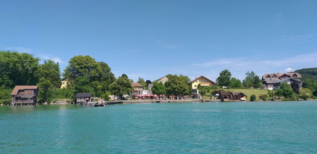 Ferienwohnungen Zum Attersee Lenzing Luaran gambar